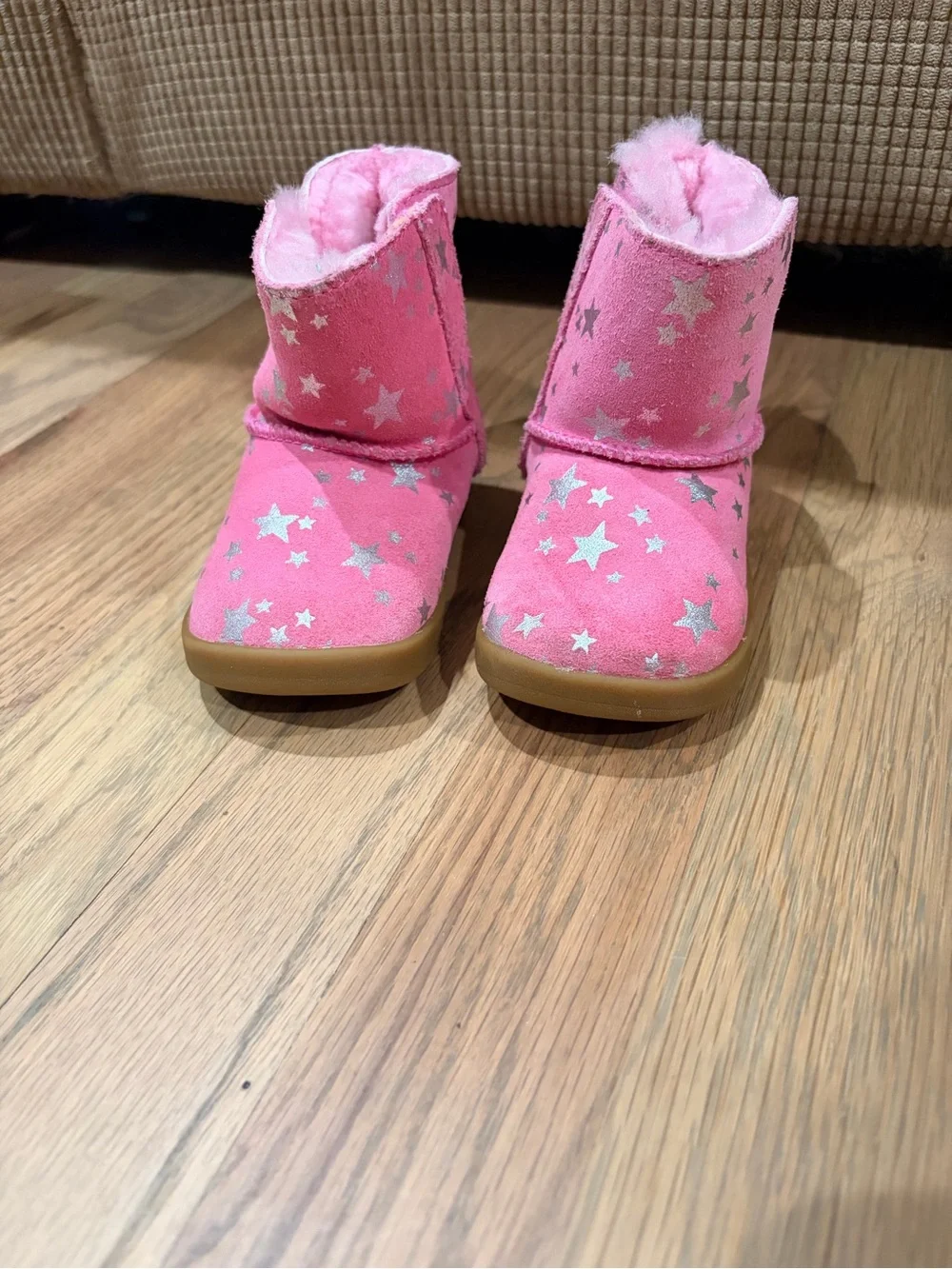 Baby girl UGGS, size 4/5